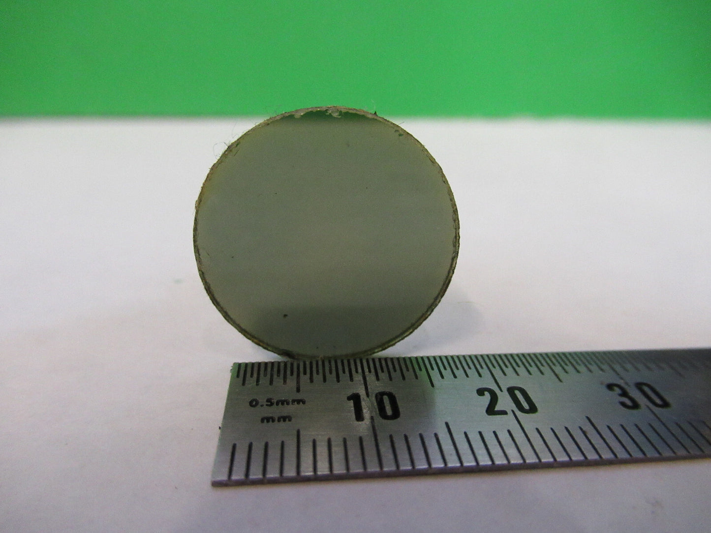 OPTICAL POL POLARIZER GLASS FILTER MICROSCOPE PART OPTICS AS PICTURED S1-B-18