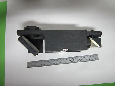 MICROSCOPE PART POLYVAR REICHERT LEICA CONFOCAL ASSEMBLY OPTICS AS IS BIN#P1-13