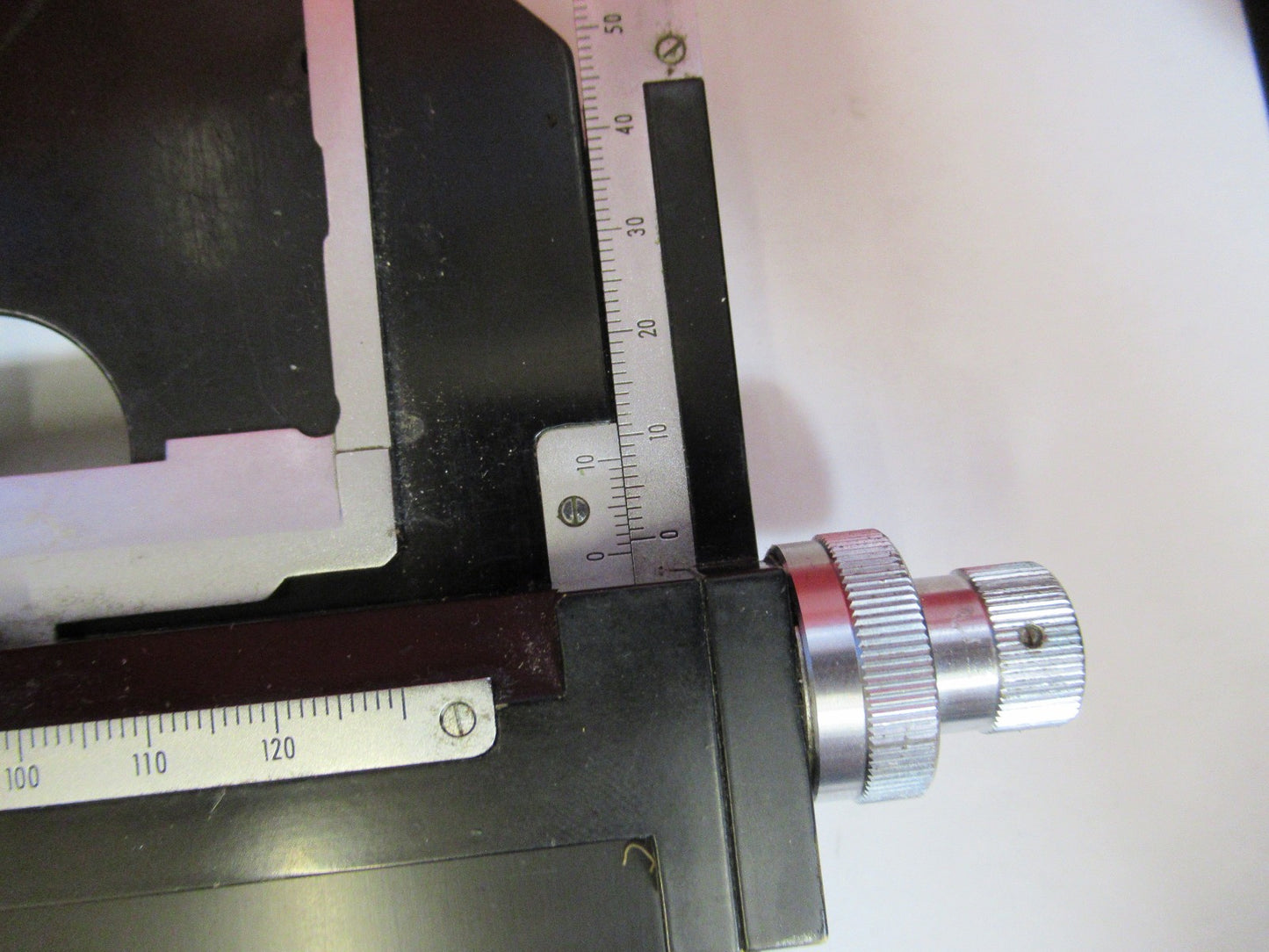 OLYMPUS JAPAN  XY STAGE TABLE MICROSCOPE PART AS PICTURED T5-A-10