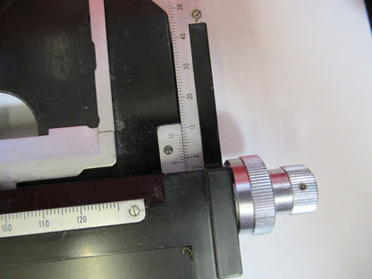 OLYMPUS JAPAN  XY STAGE TABLE MICROSCOPE PART AS PICTURED T5-A-10