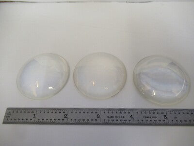 Optical Lot 3 Ea Glass Lenses Cx Cc Laser Optics