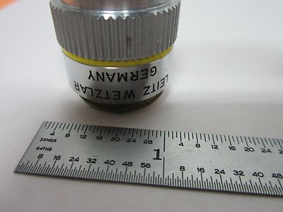 LEITZ WETZLAR GERMANY NPL 10X INFINITY OBJECTIVE MICROSCOPE OPTICS BIN#J7-04