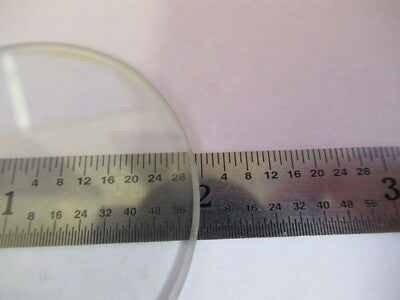 OPTICAL ROUND BEVELED HEAT ABSORB FILTER OPTICS AS PICTURED &27-B-15