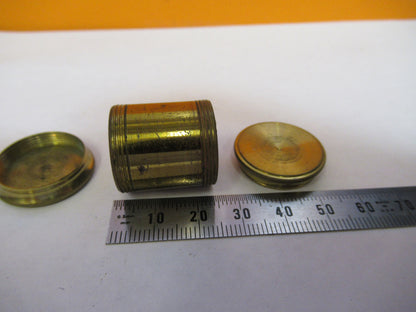 ANTIQUE BRASS POLARIZER EYEPIECE BECK LONDON MICROSCOPE PART AS PICTURED Y2-A-66