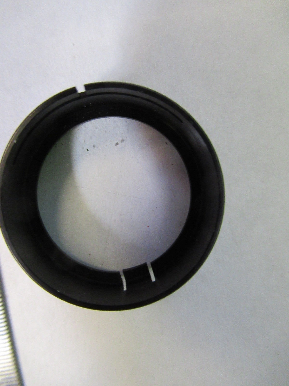 OPTICAL GLASS RETICLE CROSSHAIR PATTERN MICROSCOPE PART AS PICTURED U8-A-67