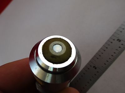 MIKROSKOPTEIL OBJEKTIV LEITZ GERMANY 40X OPTICS AS IS BIN#R2-C-21