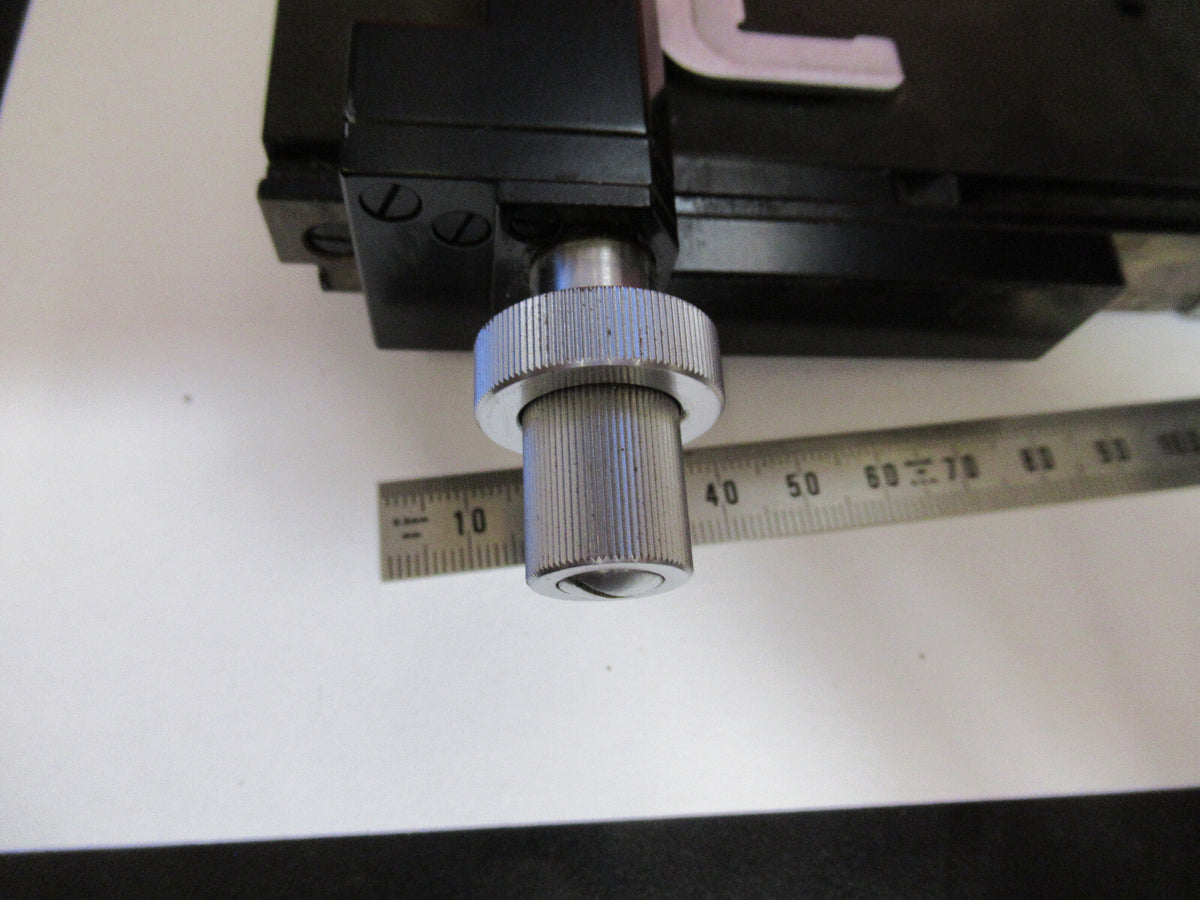 ZEISS GERMANY STAGE TABLE  XY MICROSCOPE PART AS PICTURED S9-FT-89