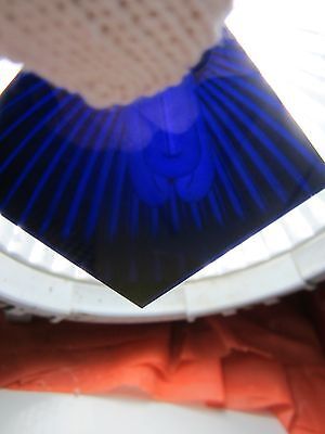 OPTICAL DARK FILTER LASER OPTICS AS IS [dirty] BIN#C9-19