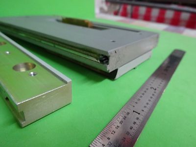 MICROSCOPE PART POLYVAR REICHERT LEICA STAGE MECHANISM PIECES AS IS BIN#W2-06