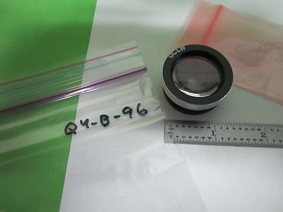 MICROSCOPE PART OLYMPUS UCLW CONVEX LENS OPTICS AS IS BIN#Q4-B-96