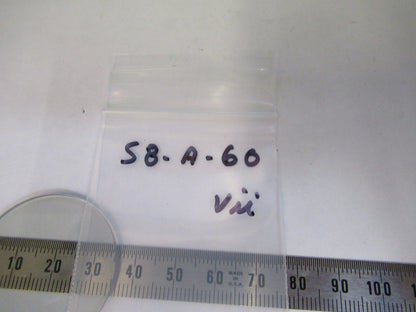 Optical Heat Absorbing Glass Filter Microscope Part Optics
