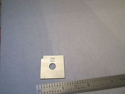 CALIBRATION METROLOGY WEBBER 0.030 AS IS 9BK11  BIN#RED