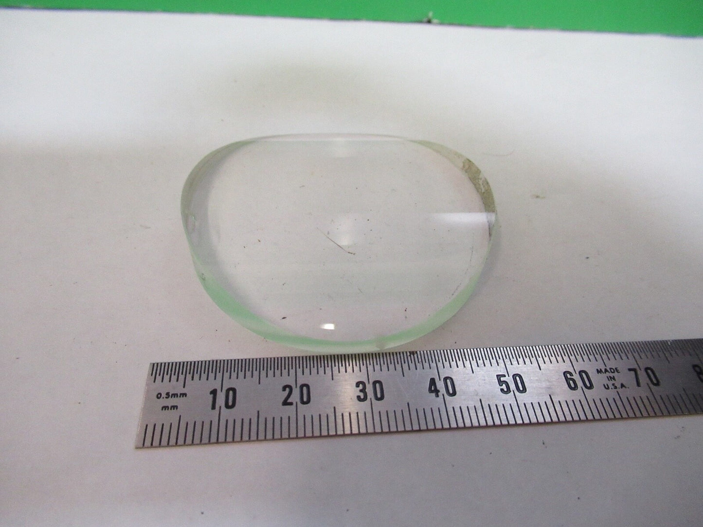 OPTICAL LENS ANAMORPHIC OPTICS 4" FL chip pn edge AS PICTURED 18-FT-48
