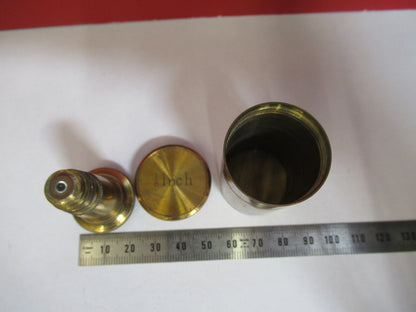 Antique Seibert Germany 1/6 Objective Microscope Part