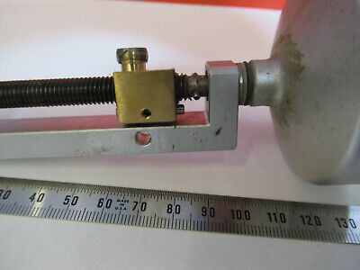 LEITZ WETZLAR GERMANY LINEAR POSITIONING KNOB SCREW ASSEMBL AS PICTURED #B7-A-40