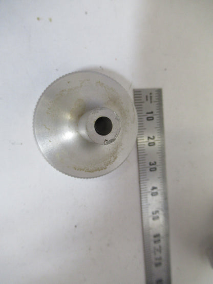 American Optical Co. Spencer Lens Co. Set of Knobs Gross Stage Microscope Part