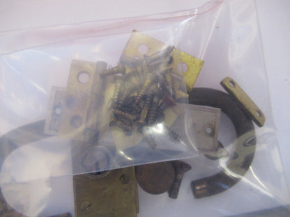 BAUSCH LOMB ANTIQUE LOCK WITHOUT KEY MICROSCOPE PART AS PICTURED Q2-105