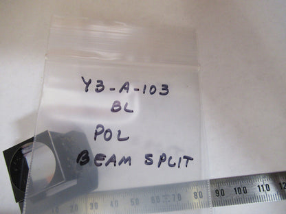 BAUSCH LOMB POL BEAM SPLITTER PRISM OPTICS MICROSCOPE PART AS PICTURED Y3-A-103