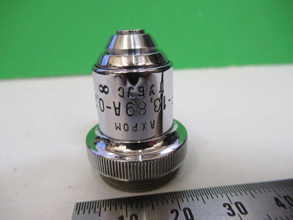 LOMO f-13,89 OBJECTIVE LENS MICROSCOPE PART AS PICTURED X9-B-71