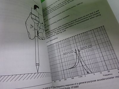 Book Brüel & Kjær Piezoelectric Accelerometers Vibration Amplifier BIN#Y7-08 8305