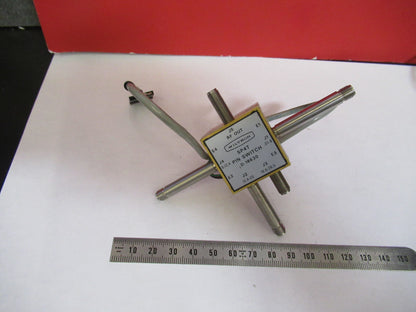 WILTRON D-18630  SP4T PIN SWITCH MICROWAVE RF FREQUENCY GHz AS PICTURED T7-A-43