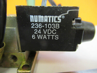 Numatics Solenoid Pneumatic Air Valve 236-103B 24V