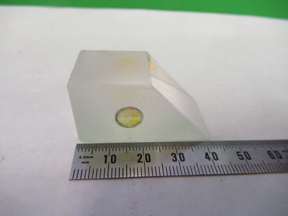 BAUSCH LOMB GLASS PRISM OPTICS MICROSCOPE PART AS PICTURED T2-A-63