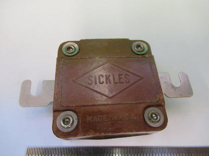 SICKLES RARE QUARTZ CRYSTAL FREQUENCY CONTROL RESONATOR AS PICTURED #Z6-A-72