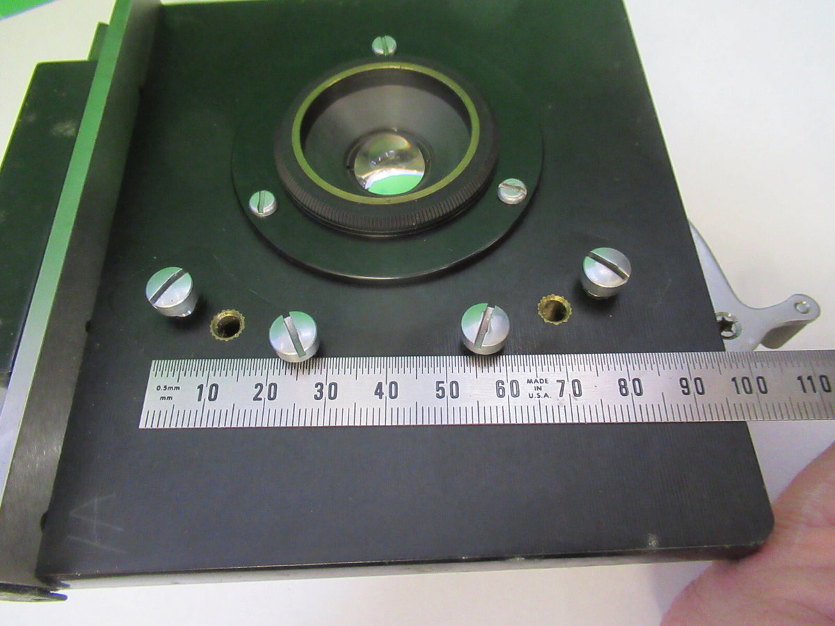 BAUSCH LOMB  STAGE TABLE XY MICROSCOPE PART OPTICS AS PICTURED &F3-B-60