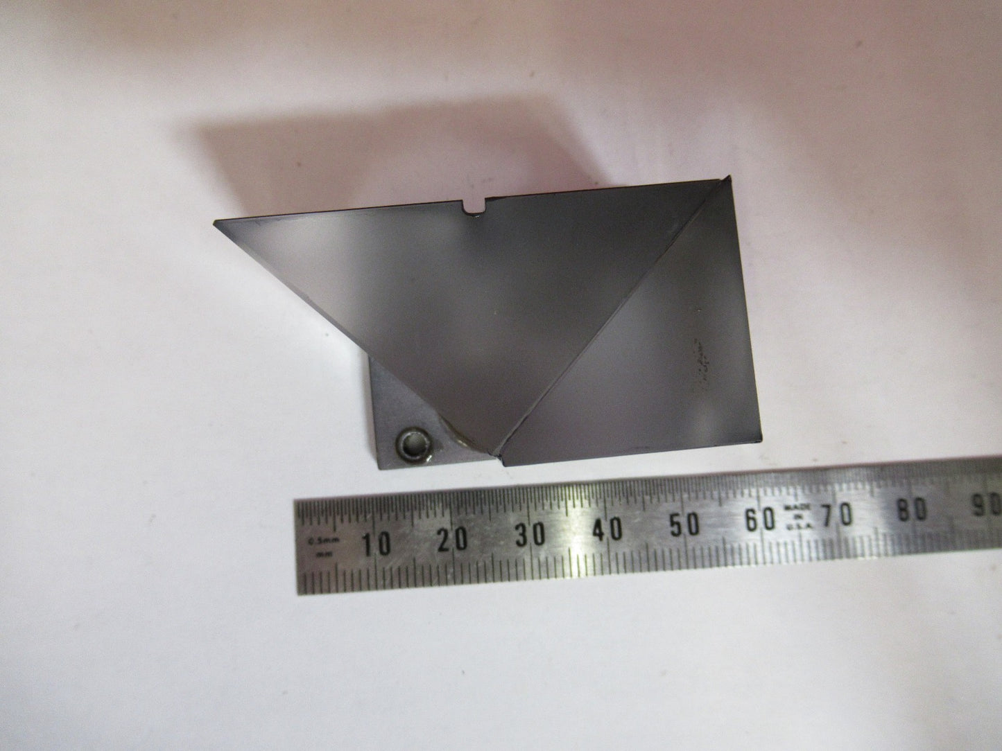LEICA LEITZ GERMANY DMRB HEAD GLASS PRISM MICROSCOPE PART AS PICTURED T5-A-14