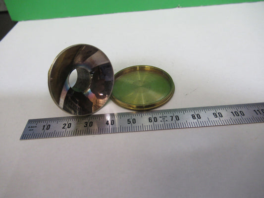 Antique Brass Concave Mirror Watson Microscope Part