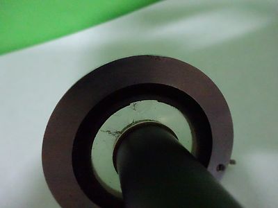 FOR PARTS MICROSCOPE OBJECTIVE 21X ?? broken glass OPTICS AS IS BIN#W8-65
