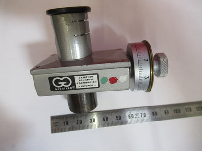 GAERTNER FILAR EYEPIECE OCULAR 10X LENS RARE MICROSCOPE PART AS PICTURED T1-A-28