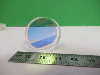OPTICAL COATED DICHROIC MIRROR FILTER LASER OPTICS LENS AS PICTURED U8-A-127