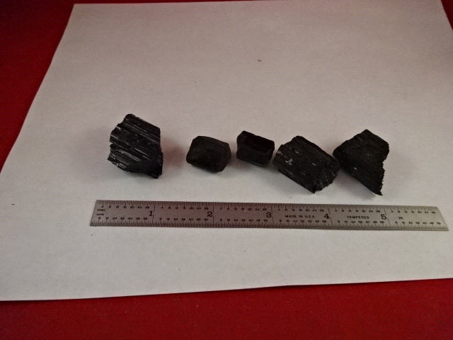 RAUER TURMALIN SCHORL SCHWARZER MINERALKRISTALL BRASILIEN 60 GRAMM LOS WIE BESEHEN #14-A-09