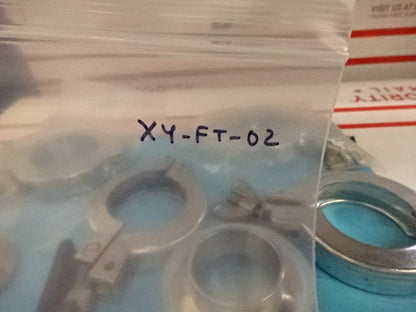 High Vacuum Clamps Fixtures Adapters Lot