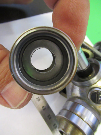 Antique Carl Zeiss AG Epi Nosepiece + 2 OBJs Microscope Part
