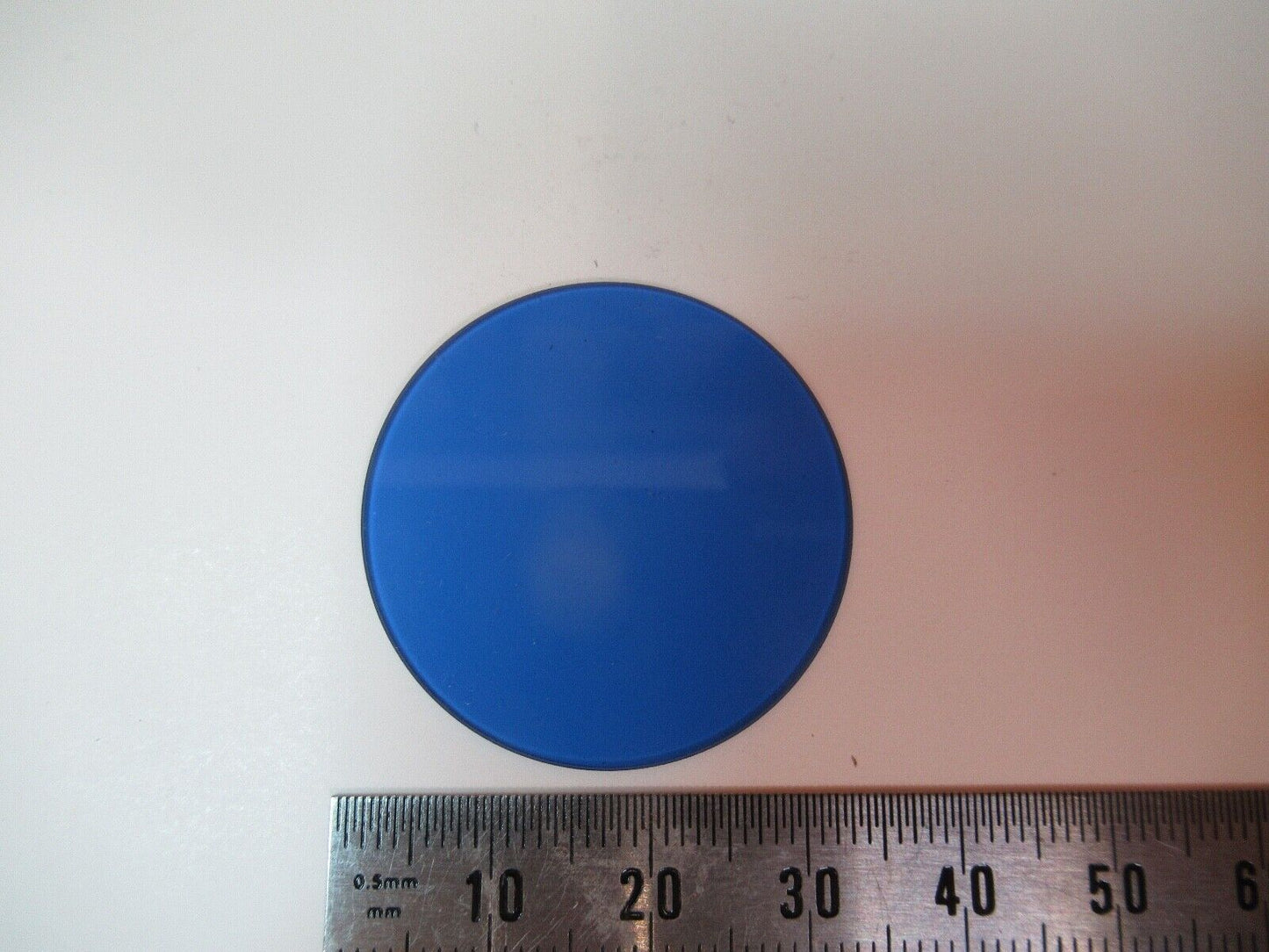 WILD HEERBRUGG SWISS M20 BLUE GLASS FILTER MICROSCOPE PART AS PICTURED &14-B-22