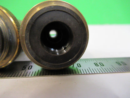 Antique Carl Zeiss AG Germany Lot Objective Microscope Part