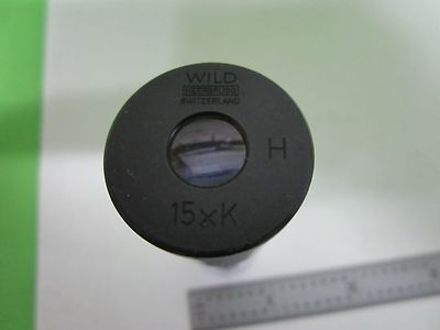 Microscope Part Eyepiece Wild Swiss 15xK Optics