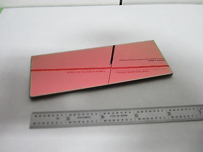 OPTICAL INFRARED MIRROR FILTER MIL SPEC LASER OPTICS #L2-05