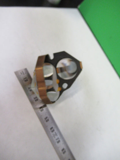 AMSCOPE PRISM ASSEMBLIES STEREO HEAD OPTICS MICROSCOPE PART AS PICTURED 82-A-79