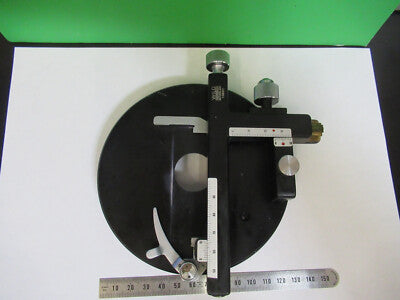 WILD HEERBRUGG SWISS M11 XY STAGE TABLE MICROSCOPE PART AS PICTURED &A9-B-23