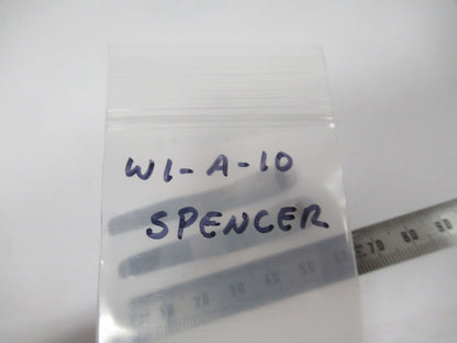 AO SPENCER PAIR CLIPS VINTAGE MICROSCOPE PART AS PICTURED W1-A-10