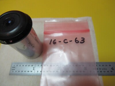 BAUSCH LOMB 7.5X COMPENS EYEPIECE MICROSCOPE PART OPTICS AS PICTURED &16-C-63