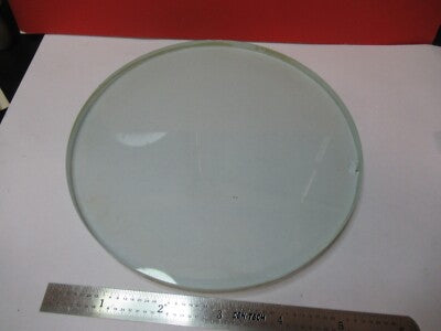 Large Glass Plate Stage Glass 6" Diameter Microscope Part
