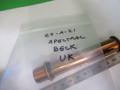Antique Beck UK Spectroscopy Spectral Optics Microscope Part