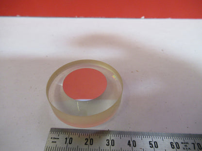 OPTICAL LENS DOUBLET PL-CX + COATED MIRROR OPTICS AS PICTURED  T9-A-65