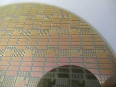 SAPPHIRE WAFER CRYSTAL with COMPONENTS PLATINUM GOLD COAT AS PICTURED &18-A-56