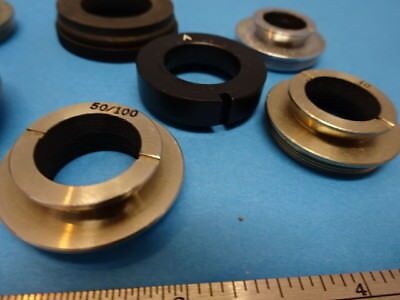 LOT OF ACCESSORIES for MICROSCOPE PARTS AS IS &90-A-19